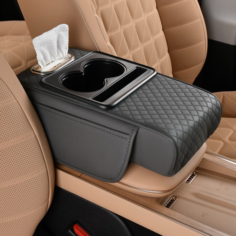 🚗 Coussin d’accoudoir voiture multifonction – Confort et rangement amélioré | -50% 🔥