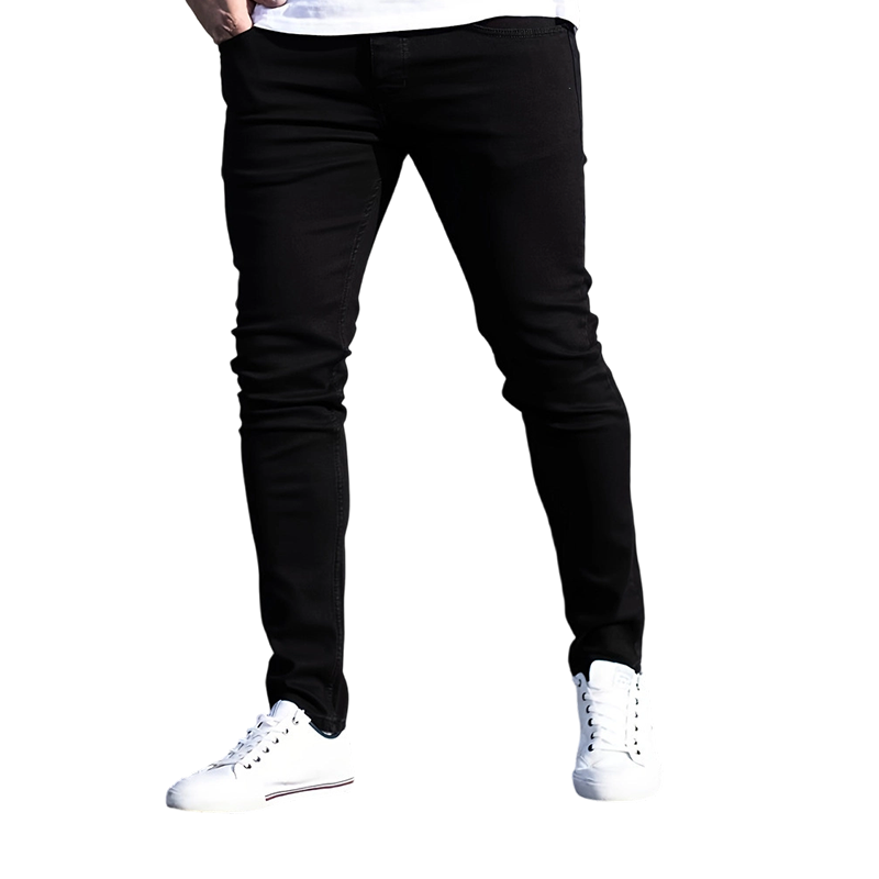 👖50% de réduction✨ Jean en denim stretch coupe slim pour hommes