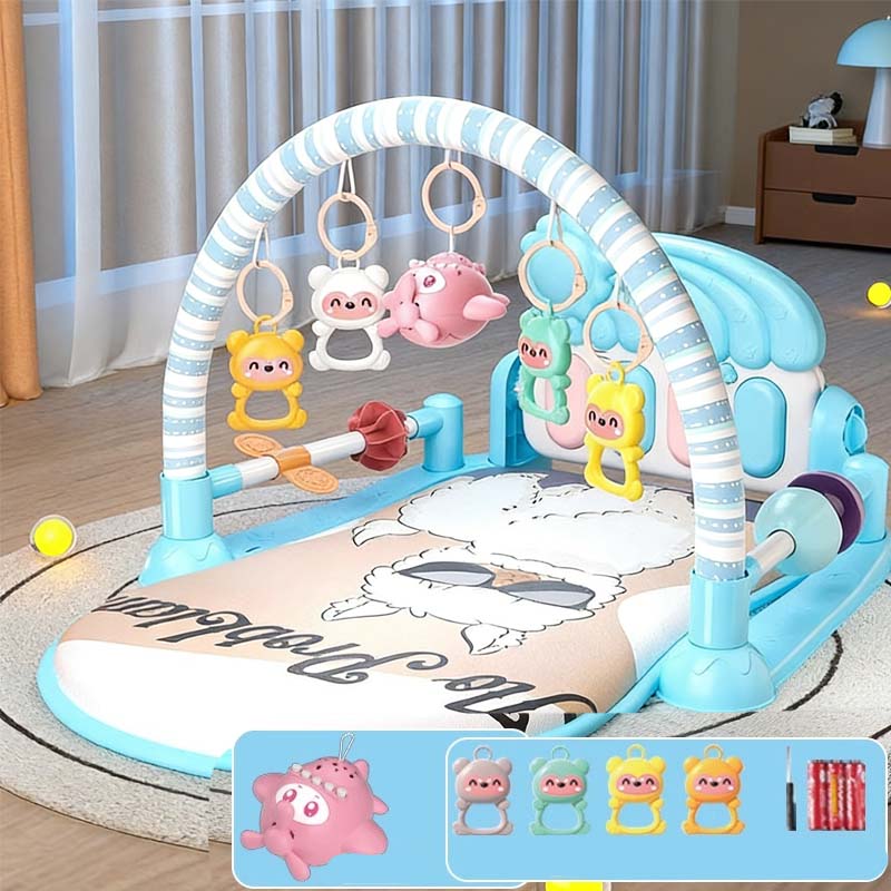 ✨🎼 50 % de réduction + livraison gratuite🔥 Tapis musical 3 en 1 pour bébé avec piano