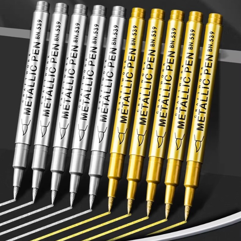 ✨✍️ 50 % de réduction🔥Marqueurs métalliques imperméables à séchage rapide