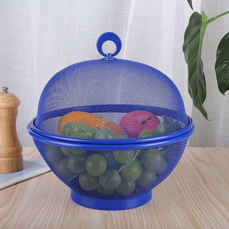🍎 Corbeille à Fruits avec Couvercle ✅ Maille Aérée & Fonction Égouttoir | Pratique au Quotidien | Protection contre les moustiques🍇 -46% AUJOURD’HUI 🔥