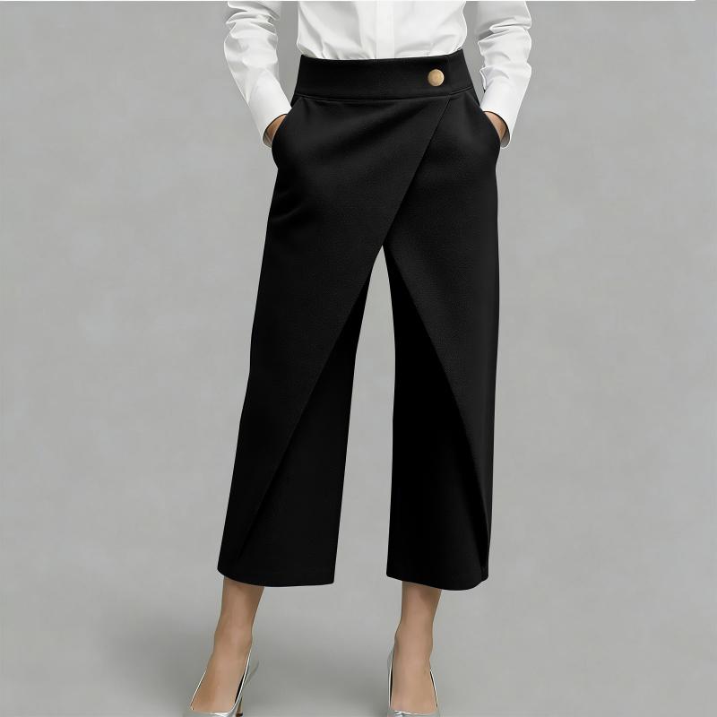 👖 Pantalon court décontracté en patchwork pour femme – Tendance, léger & parfait pour l'été 🌸