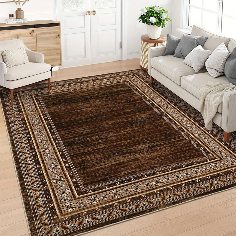 ✨ Tapis de salon en velours cristal — résistant aux taches et facile d'entretien 🛡️