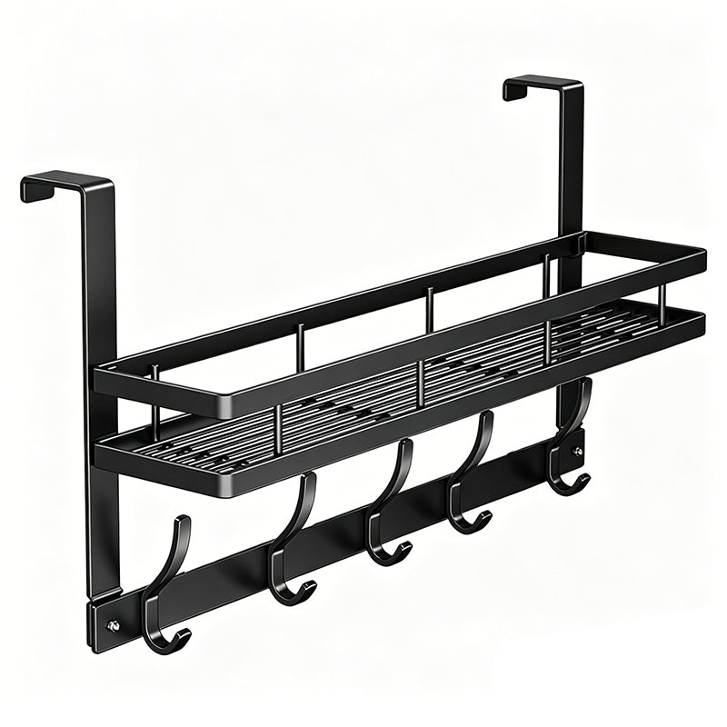 🌟 Support de rangement à accrocher derrière la porte, sans perçage — Rangement facile, solide et durable✨