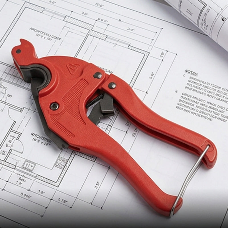 🔧 Pince à couper les tuyaux en PVC/PPR – Mécanisme à cliquet sans effort, coupes nettes ⚙️