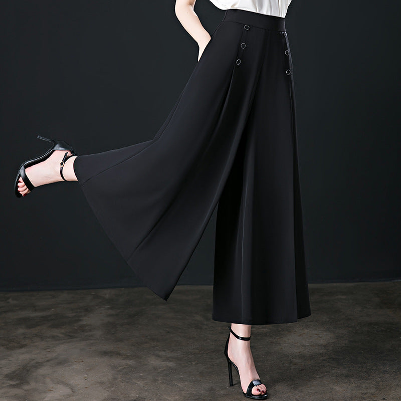 👗58% de réduction🌸🍂 Pantalon plissé à jambe large🍂