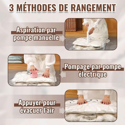 💞Sacs de Rangement Sous Vide Suspendus✨