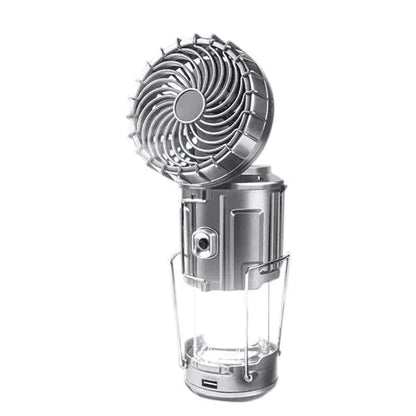🔥🎁Vente chaude 50% de réduction🎁🔥Lanterne de camping LED portable avec ventilateur