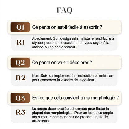💎 56% DE RÉDUCTION ! 💎 Pantalon Décontracté à Jambe Droite – Coton & Lin Respirant, Taille Élastiquée & 6 Couleurs Disponibles 🌿👖