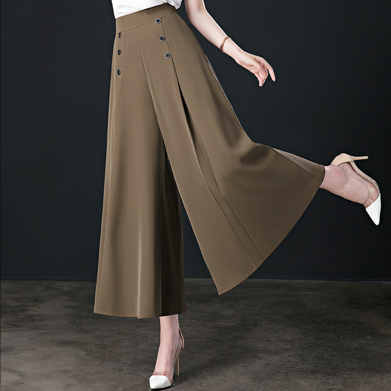 👗58% de réduction🌸🍂 Pantalon plissé à jambe large🍂