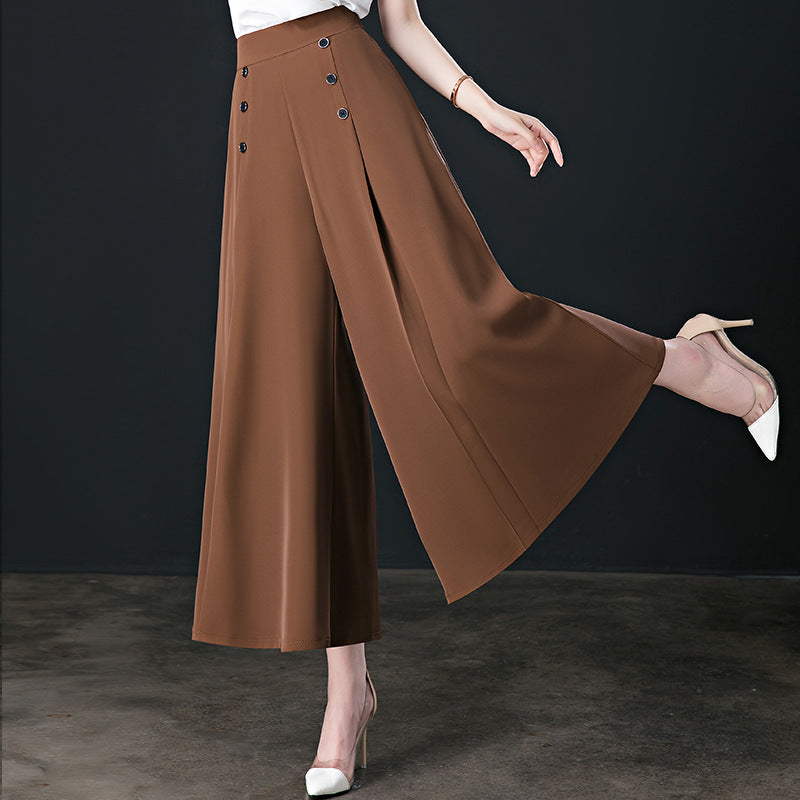 👗58% de réduction🌸🍂 Pantalon plissé à jambe large🍂