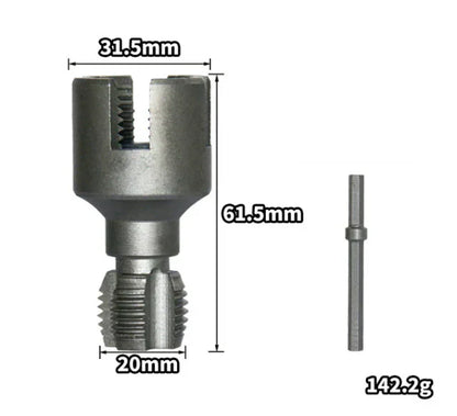 💎 Achetez 1, obtenez 1 GRATUIT ! 💎 Outil de Filetage Double pour Tuyaux PVC – Intérieur & Extérieur, Compatible Perceuse, Précis & Robuste 🛠️💧