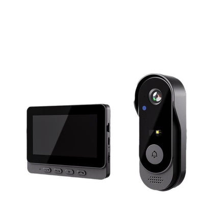 🔔 70 % de réduction + livraison gratuite 📹 Caméra de Sonnette Sans Fil 1080P – Champ de Vision 170°, Écran 4,3 Pouces & Vision Nocturne IPX65 🏡