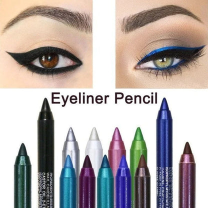 🎨 Eyeliner Coloré Longue Tenue 24h Waterproof – 13 Couleurs, Fini Perle & Mat, Facile à Utiliser 🔥 35 % DE RÉDUCTION !! ⏰