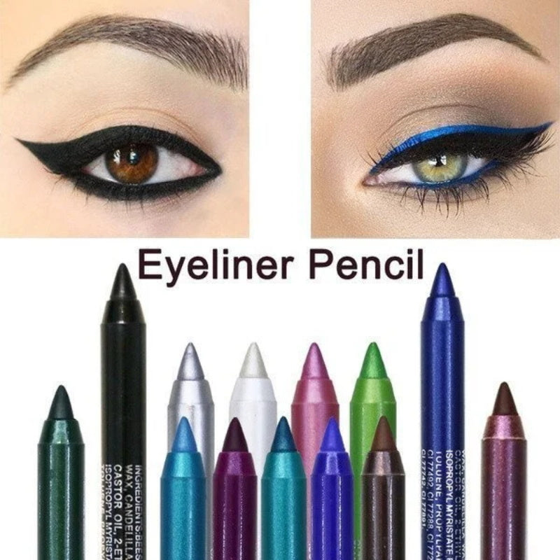 🎨 Eyeliner Coloré Longue Tenue 24h Waterproof – 13 Couleurs, Fini Perle & Mat, Facile à Utiliser 🔥 35 % DE RÉDUCTION !! ⏰