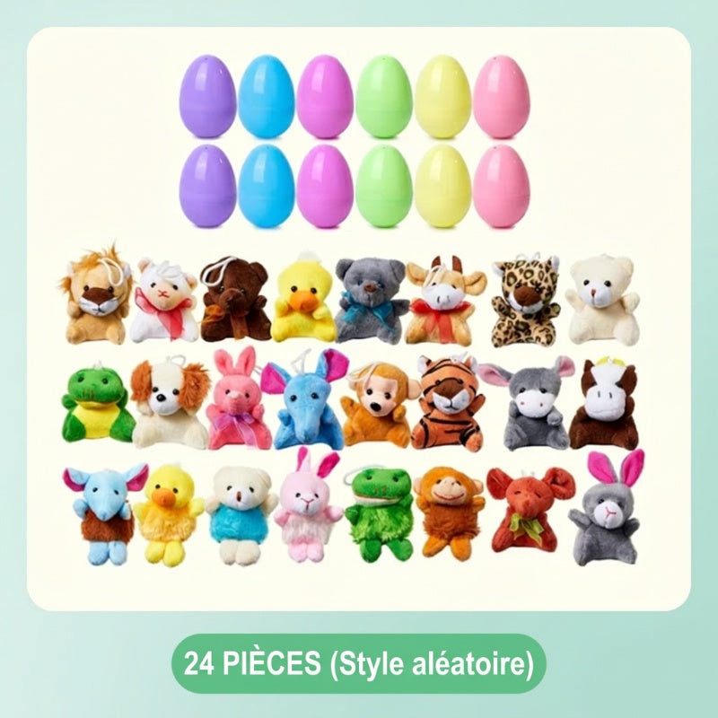 🎁 Soldes de Pâques 50 % de réduction 🎁 Œufs de Pâques préremplis avec des peluches