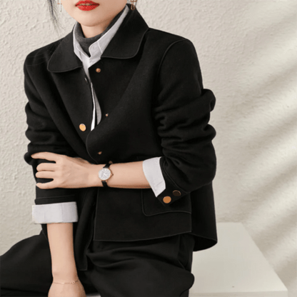 ✨🍂57% de réduction🔥Manteau réversible court d'automne pour femme