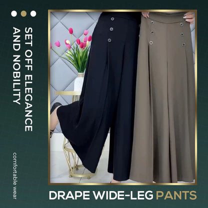 👗58% de réduction🌸🍂 Pantalon plissé à jambe large🍂