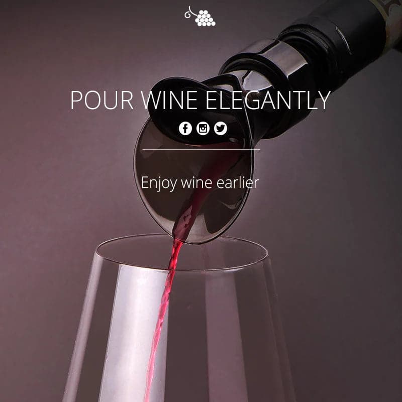 🍷 63% DE RÉDUCTION! ⏳ Bouchon de Vin Rouge 2 en 1 – Pompe à Vide & Bouchon Réutilisable pour Garder le Vin Frais 🍇