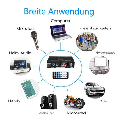 📢53 % DE RÉDUCTION !! ⏰Amplificateur stéréo AK35 pour la maison, audio Bluetooth 5.0, puissance maximale ⚡