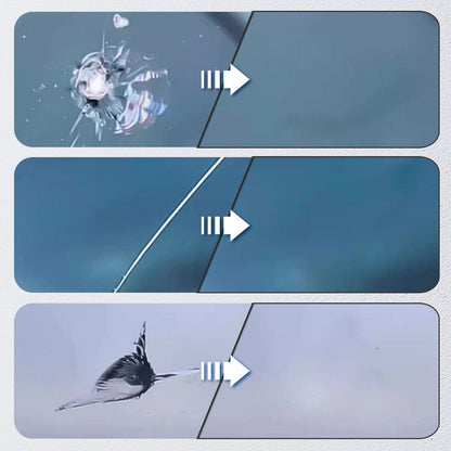 🎁 Achetez 1 obtenez 1 gratuit ! 🔧✨ Kit de réparation de verre fissuré – Répare rapidement et facilement vos vitres 🪟🌟