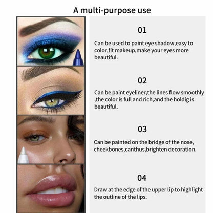 🎨 Eyeliner Coloré Longue Tenue 24h Waterproof – 13 Couleurs, Fini Perle & Mat, Facile à Utiliser 🔥 35 % DE RÉDUCTION !! ⏰