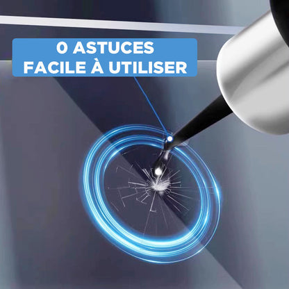 🎁 Achetez 1 obtenez 1 gratuit ! 🔧✨ Kit de réparation de verre fissuré – Répare rapidement et facilement vos vitres 🪟🌟