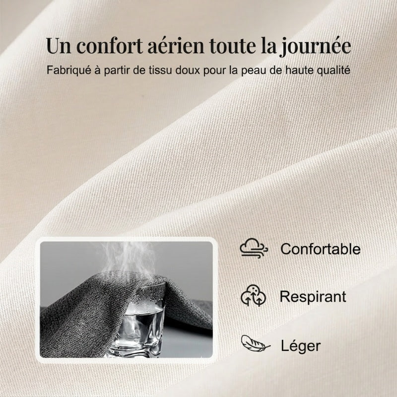 💎 56% DE RÉDUCTION ! 💎 Pantalon Décontracté à Jambe Droite – Coton & Lin Respirant, Taille Élastiquée & 6 Couleurs Disponibles 🌿👖