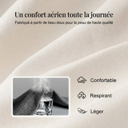 💎 56% DE RÉDUCTION ! 💎 Pantalon Décontracté à Jambe Droite – Coton & Lin Respirant, Taille Élastiquée & 6 Couleurs Disponibles 🌿👖
