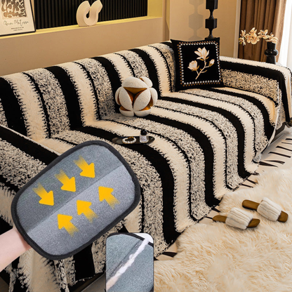 ✨Housse de canapé douce et antidérapante en peluche