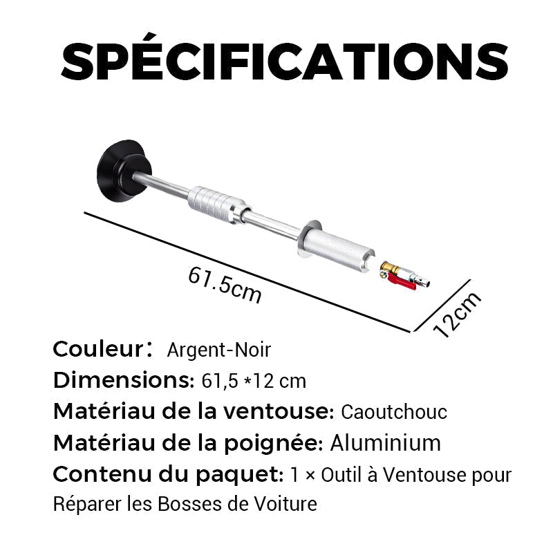 📢🔥56 % de réduction + livraison gratuite ⏰🚗Ventouse pour débosselage de carrosserie
