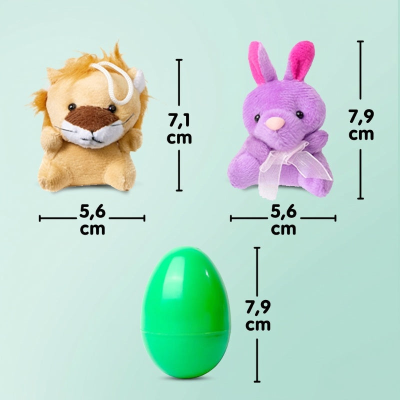 🎁 Soldes de Pâques 50 % de réduction 🎁 Œufs de Pâques préremplis avec des peluches