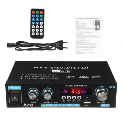 📢53 % DE RÉDUCTION !! ⏰Amplificateur stéréo AK35 pour la maison, audio Bluetooth 5.0, puissance maximale ⚡