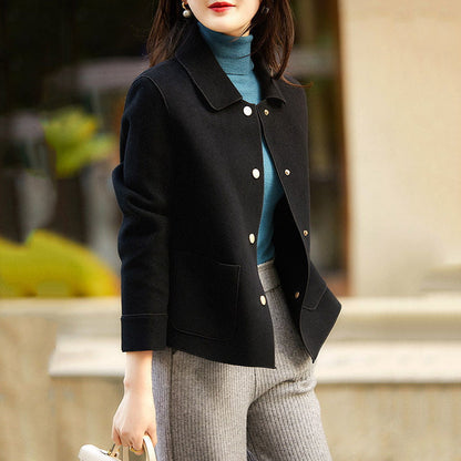 ✨🍂57% de réduction🔥Manteau réversible court d'automne pour femme