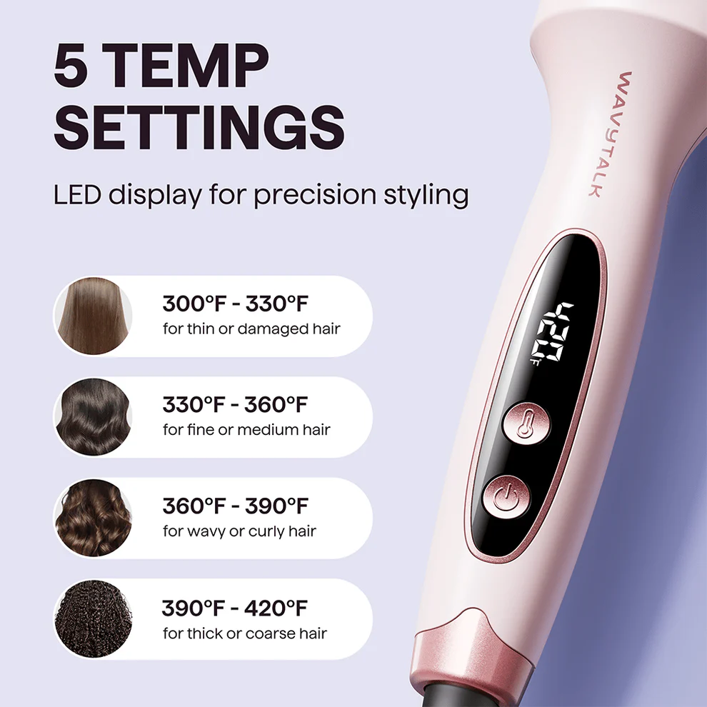 💇‍♀️ 50% DE RÉDUCTION! ✨ Brosse à Cheveux 2-en-1 Volume & Lissage – Technologie Céramique-Tourmaline, 3 Températures & Style Parfait en 5 Min ⚡