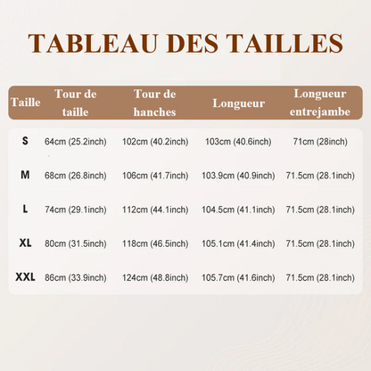 ⏳Spécial à durée limitée: 50 % de réduction ⏰Pantalon large à taille haute et smocks pour femme👖