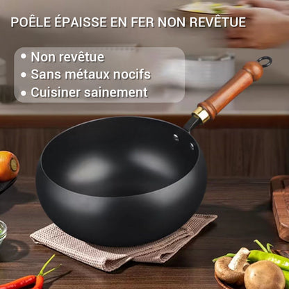 🍳Vente flash🔥Poêle antiadhésive ultra-légère, sans revêtement, en fonte épaisse(🔥55 % de réduction + livraison gratuite)