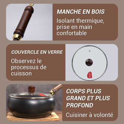 🍳Vente flash🔥Poêle antiadhésive ultra-légère, sans revêtement, en fonte épaisse(🔥55 % de réduction + livraison gratuite)