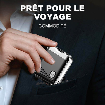 💥50% de réduction🏆Mini Rasoir Électrique pour Hommes⚡Votre rasage parfait !