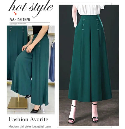 👗58% de réduction🌸🍂 Pantalon plissé à jambe large🍂