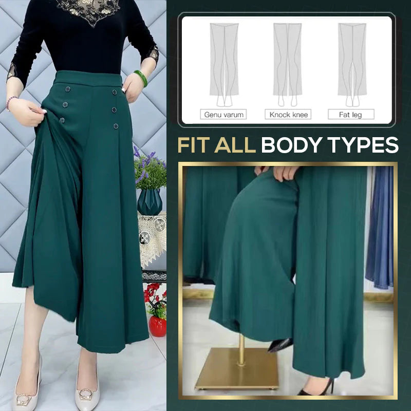 👗58% de réduction🌸🍂 Pantalon plissé à jambe large🍂