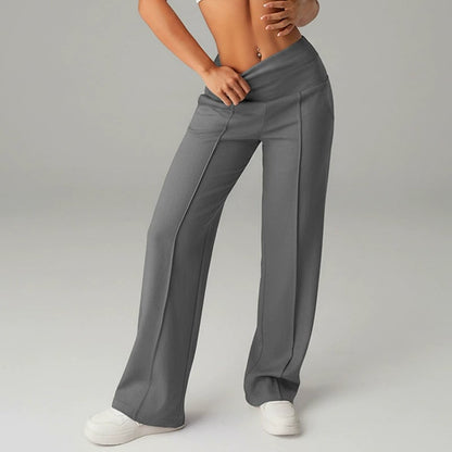 💗DERNIER JOUR - OFFRE SPÉCIALE -60%💕Pantalon ample à jambes droites pour femme