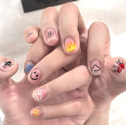 🎄Prévente de Noël - 43 % de réduction🌈Set de 12 stylos pour art des ongles