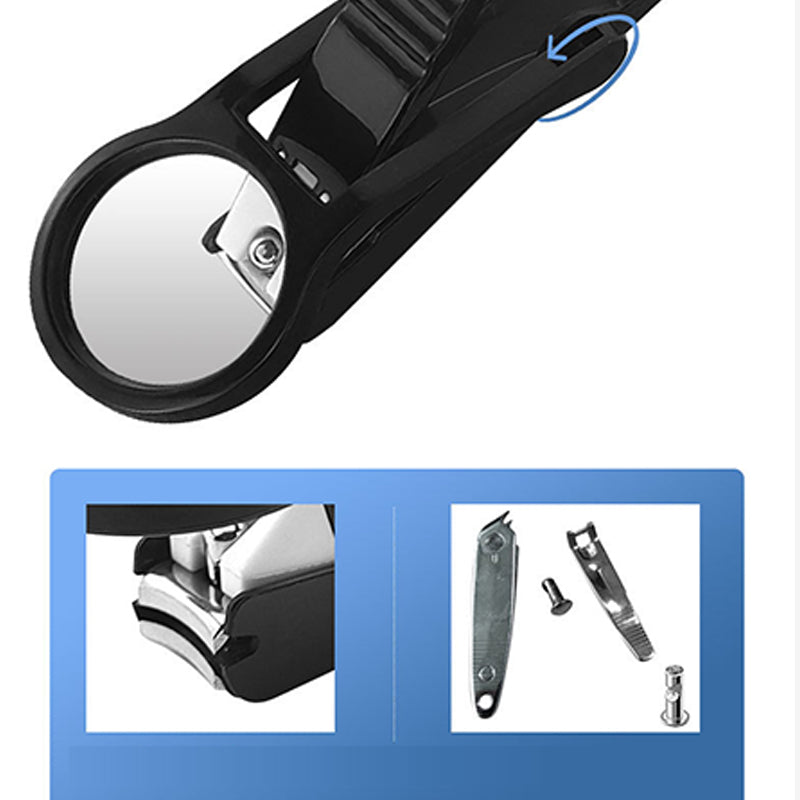 💎 50% DE RÉDUCTION💎Coupe-ongles anti-éclaboussures avec loupe