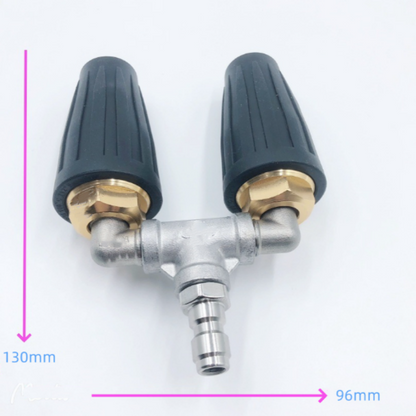 🎯🔥 Offre spéciale : -60 % ! 🚿 Buse Turbo Acier Inox 🌟 – Parfaite pour terrasse, voiture et façade 🏡🚗