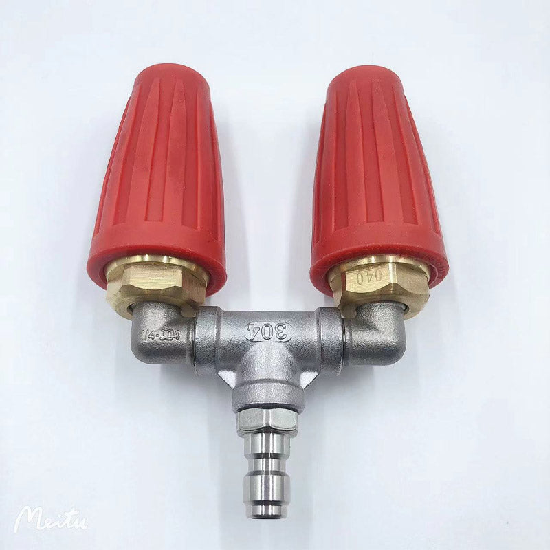 🎯🔥 Offre spéciale : -60 % ! 🚿 Buse Turbo Acier Inox 🌟 – Parfaite pour terrasse, voiture et façade 🏡🚗
