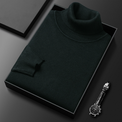 ✨Nouvel Arrivage✨ Pull en cachemire Premium de couleur unie pour hommes - Achetez-en deux et bénéficiez de la livraison gratuite
