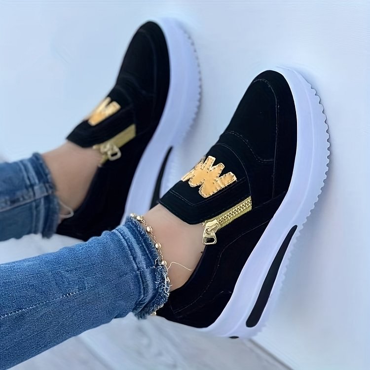 📢📢50% DE RÉDUCTION !! ⏰ Baskets Orthopédiques à Plateforme pour Femmes – Soutien Triple Voûte, Semelle Antidérapante & Confort Pieds Nus 🥿👣