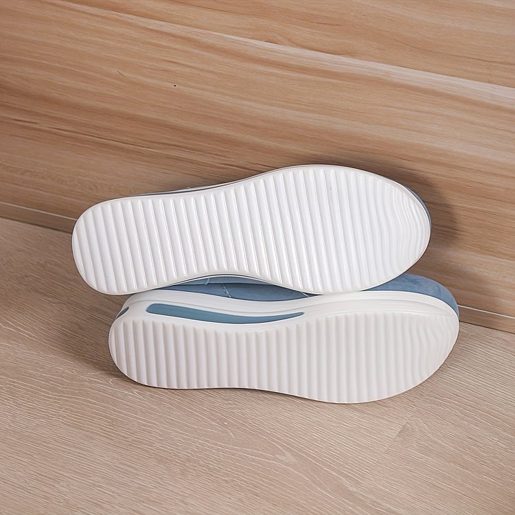 📢📢50% DE RÉDUCTION !! ⏰ Baskets Orthopédiques à Plateforme pour Femmes – Soutien Triple Voûte, Semelle Antidérapante & Confort Pieds Nus 🥿👣