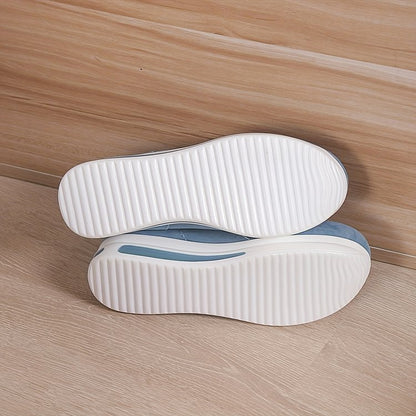 📢📢50% DE RÉDUCTION !! ⏰ Baskets Orthopédiques à Plateforme pour Femmes – Soutien Triple Voûte, Semelle Antidérapante & Confort Pieds Nus 🥿👣